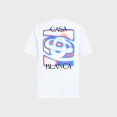 Casablanca Heat Map Classic Tee - Bright White