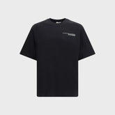 Casablanca Glitch Orchid Oversized Tee - Black