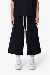 Extra Long Sweatshorts - Vintage Black