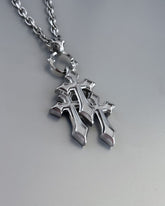 TRIPLE CROSS NECKLACE