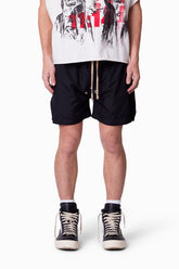 Lightweight Zippered Shorts - Black