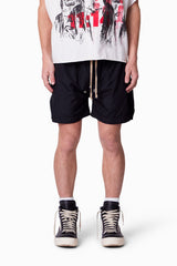 Lightweight Zippered Shorts - Black
