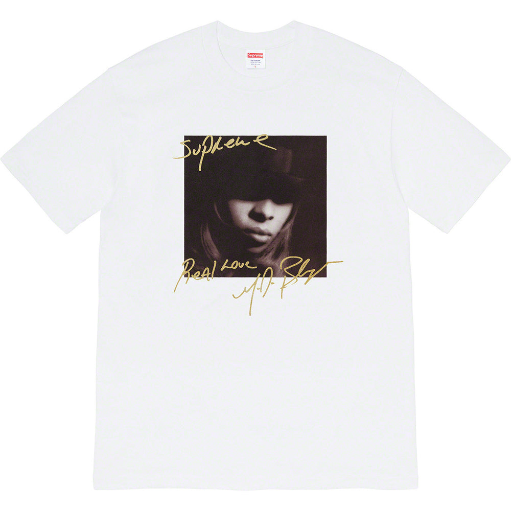 Supreme Mary J. Blige Real Love Tee – White