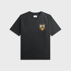 Rhude Playing Card Tee - Vintage Black / Yellow