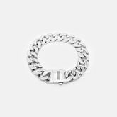 RR MONOGRAM CUBAN LINK BRACELET