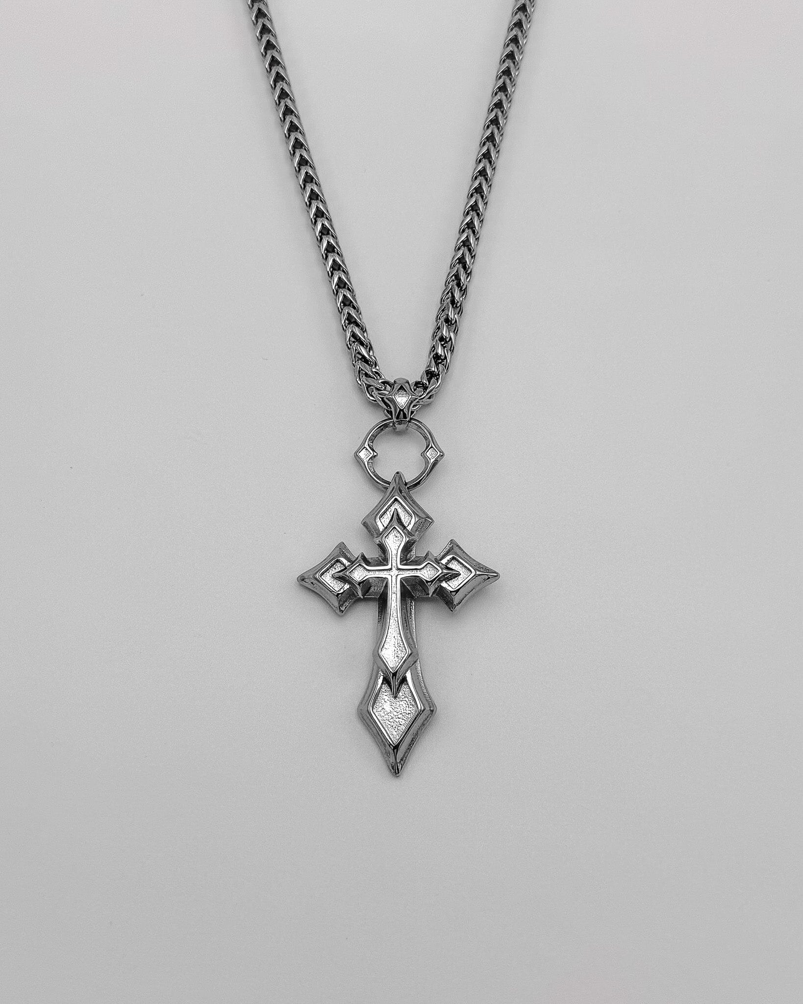 ETERNAL DUAL CROSS NECKLACE