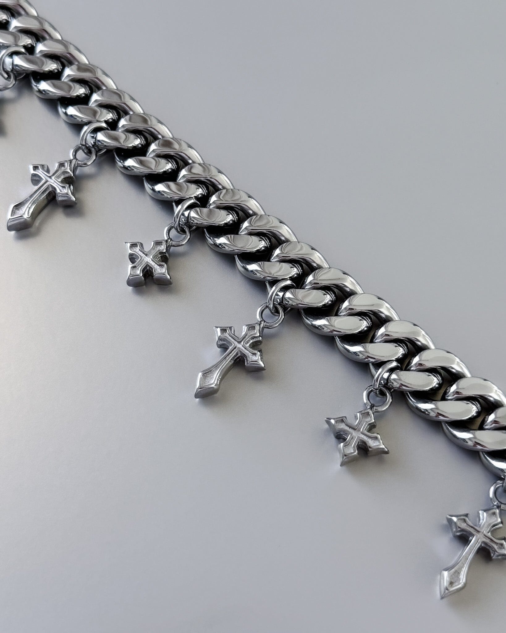 MULTI CROSS CUBAN CHAIN