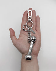 XL BARBELL KEYCHAIN