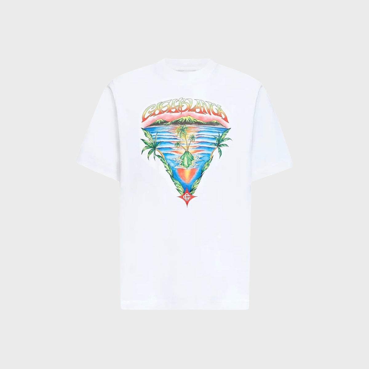 Casablanca Innocence Triangle Tee - White