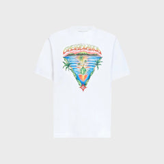 Casablanca Innocence Triangle Tee - White