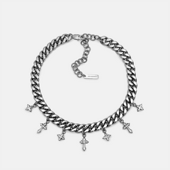 MULTI CROSS CUBAN CHAIN