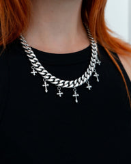MULTI CROSS CUBAN CHAIN