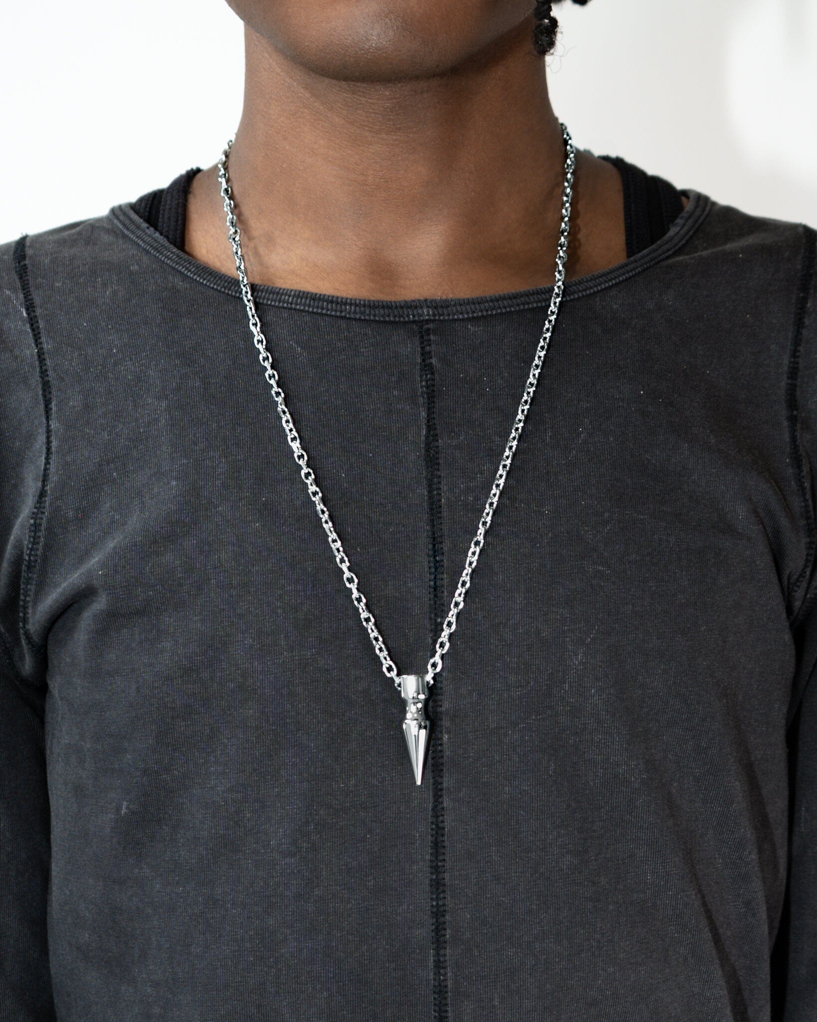 CHUNKY SPIKE NECKLACE
