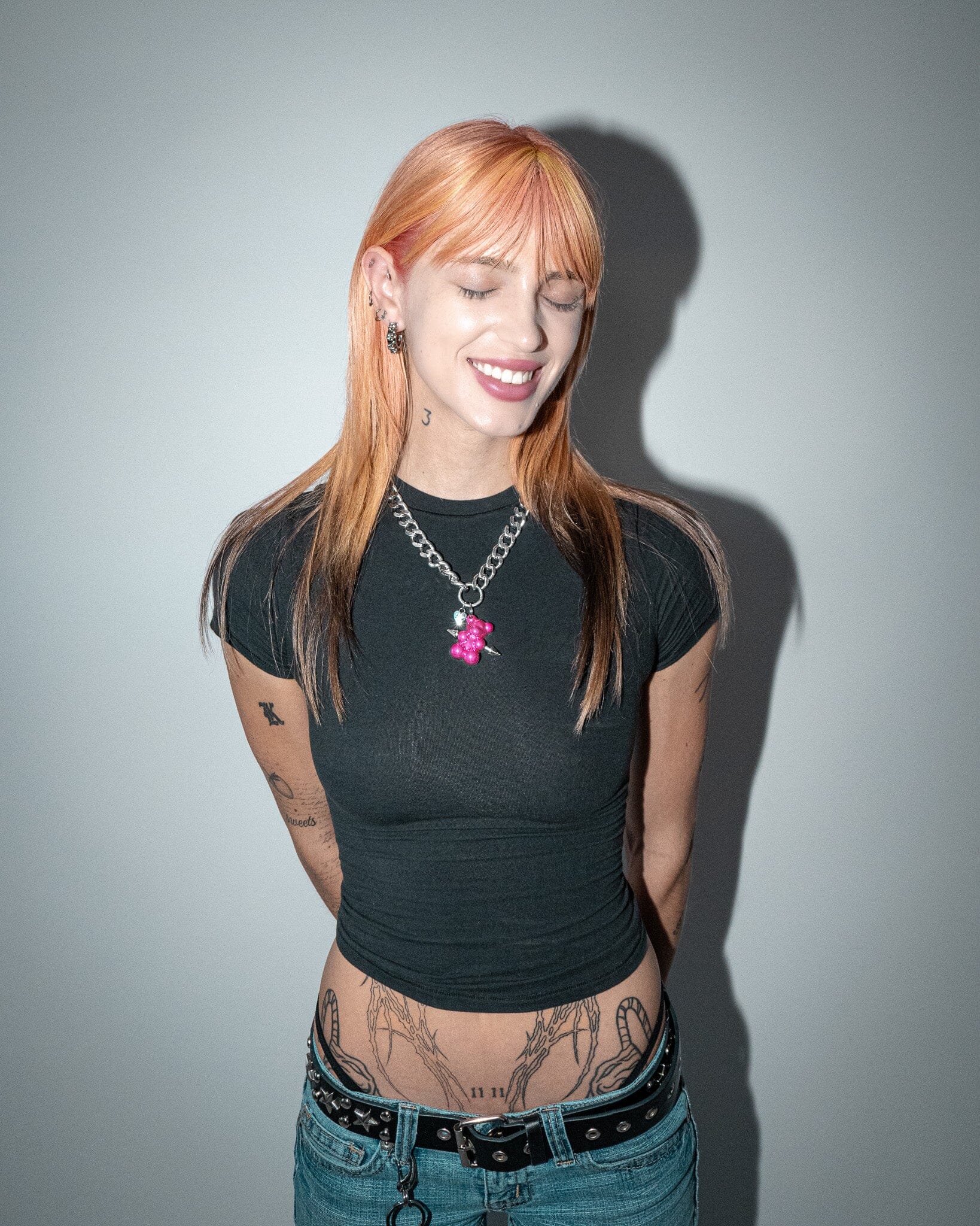 MEGA PIERCED GUMMY BEAR CHAIN