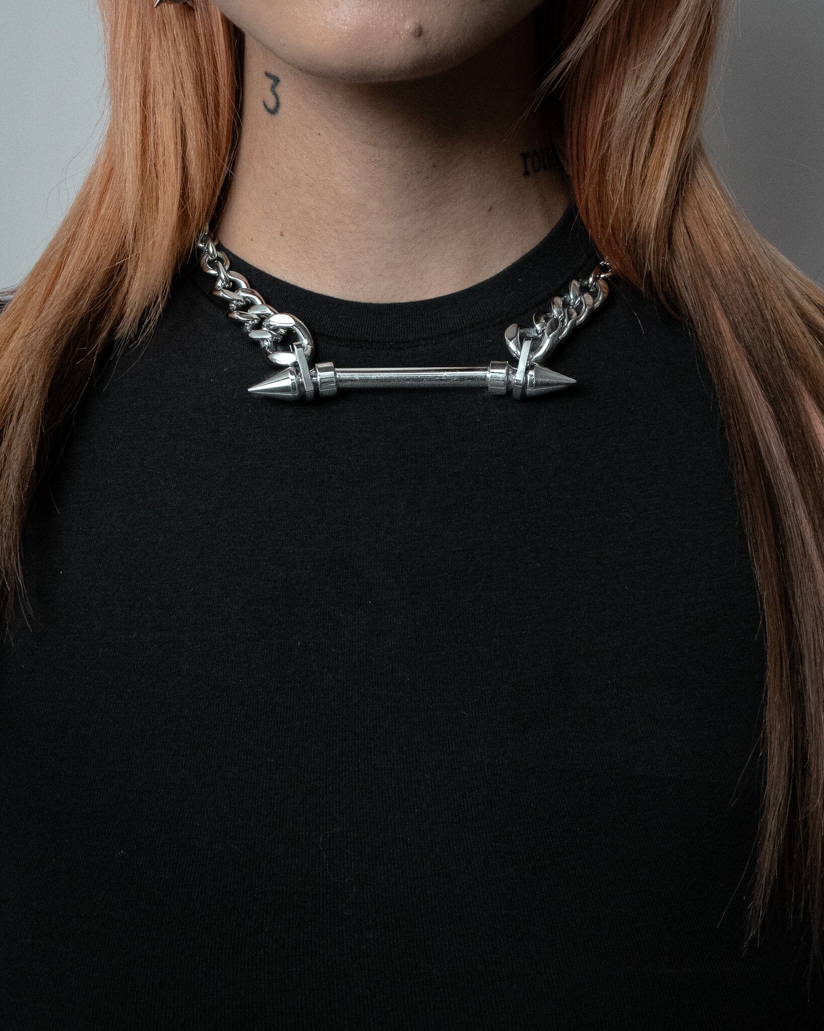 SPIKE BARBELL STATEMENT CHAIN