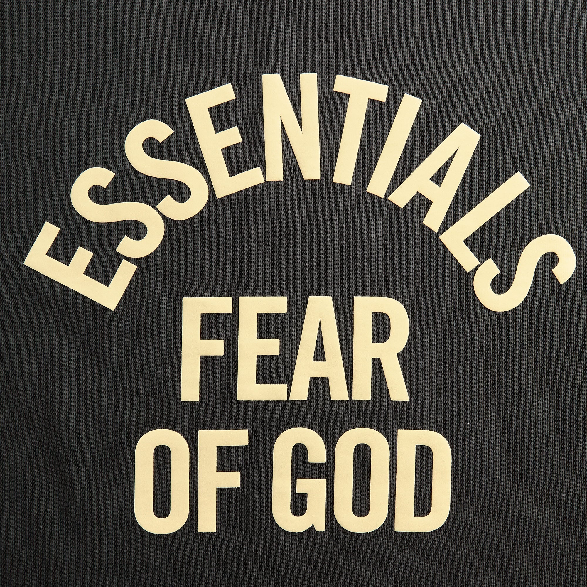 Essentials Campus 90s Short Sleeve Tee - Faded Black