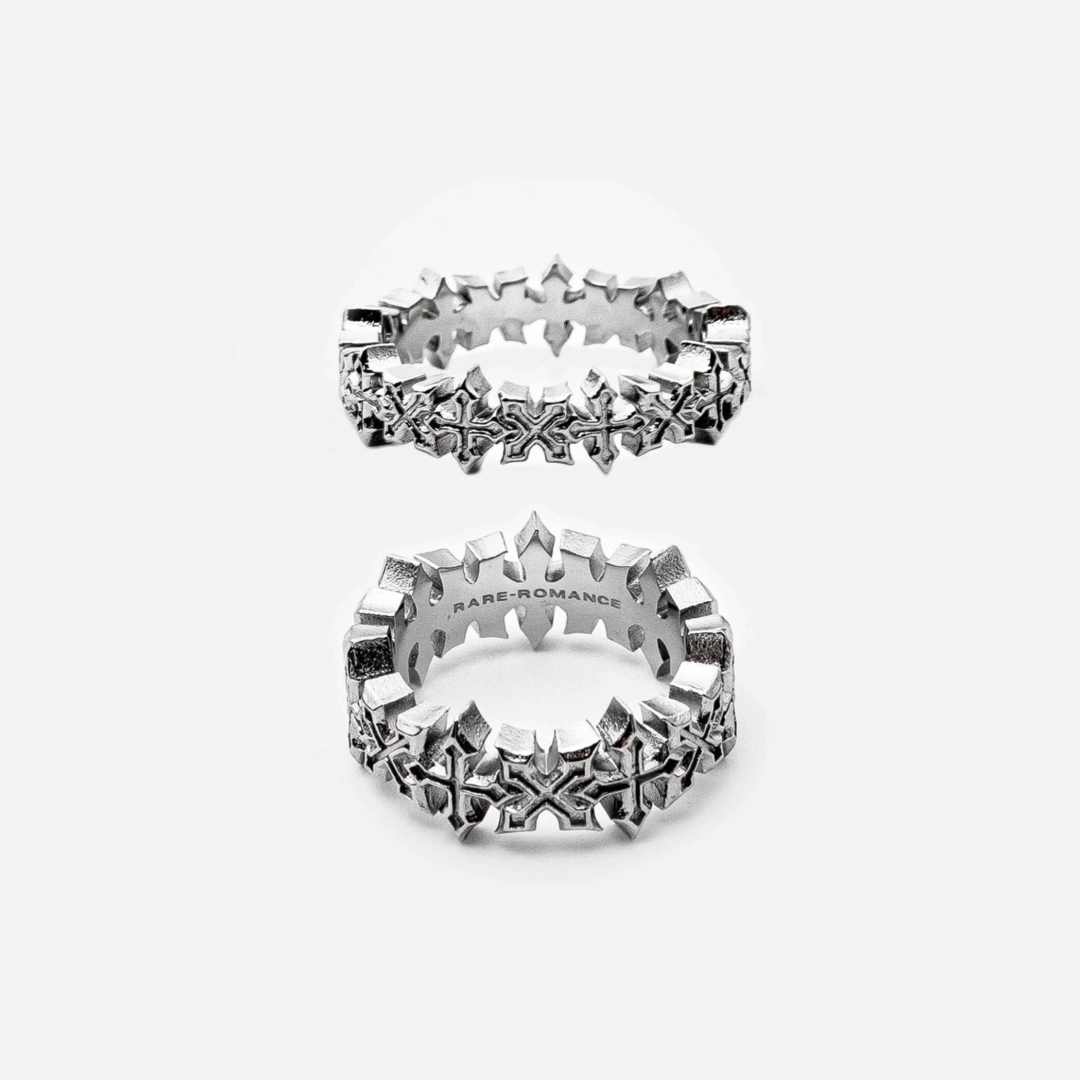 ETERNAL CROSS BAND RING SET