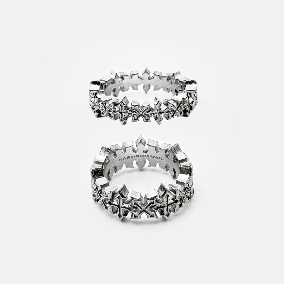 ETERNAL CROSS BAND RING SET