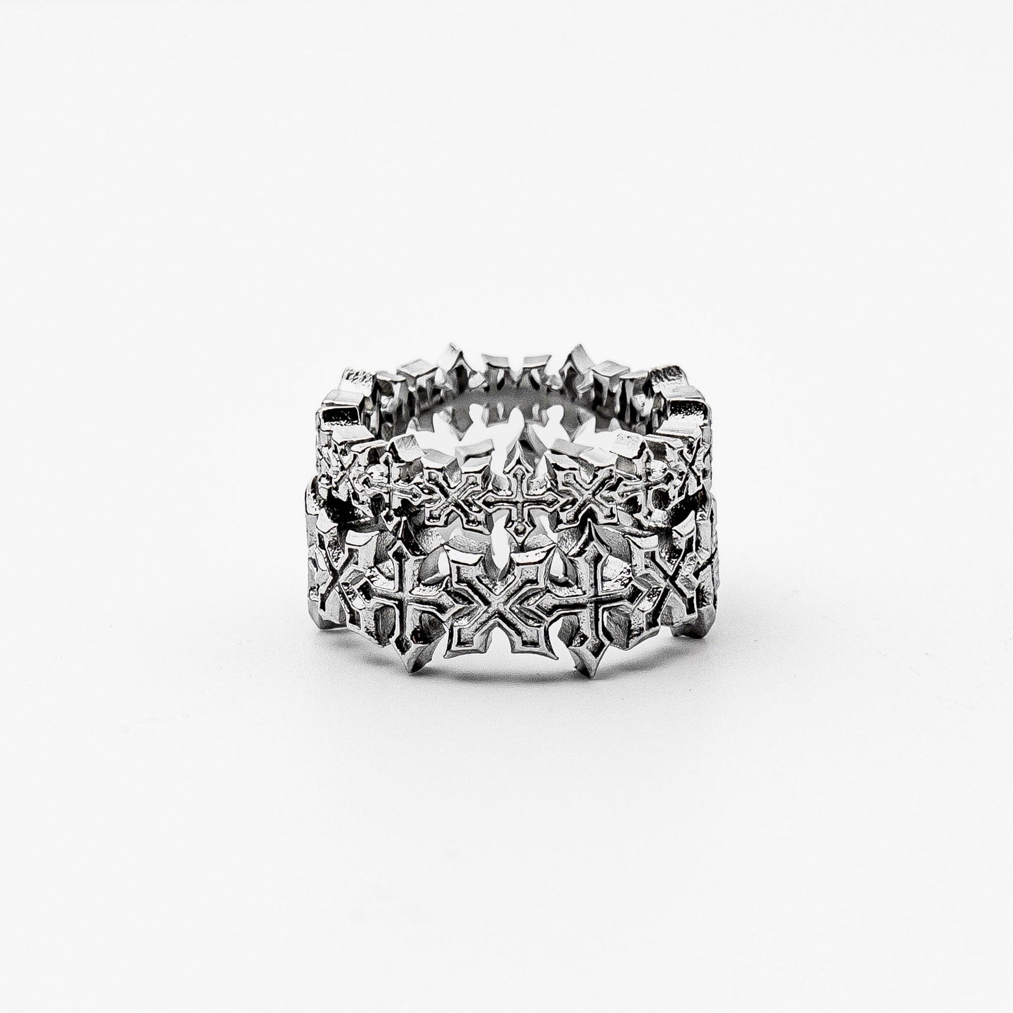 ETERNAL CROSS BAND RING SET