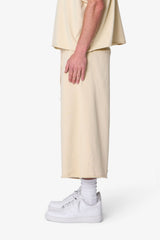 Extra Long Sweatshorts - Off White