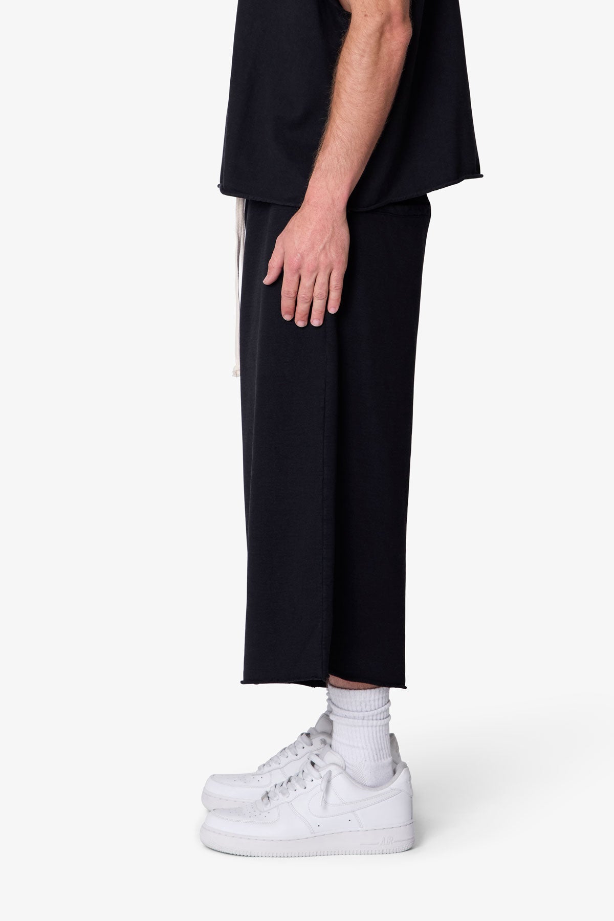 Extra Long Sweatshorts - Vintage Black