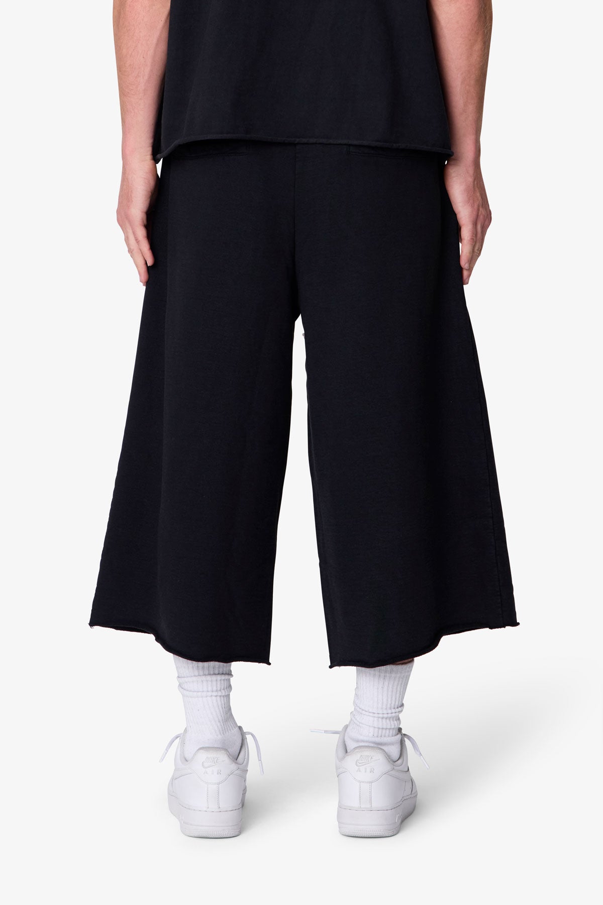 Extra Long Sweatshorts - Vintage Black
