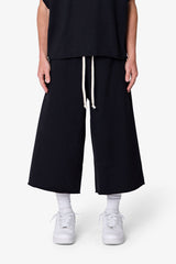 Extra Long Sweatshorts - Vintage Black