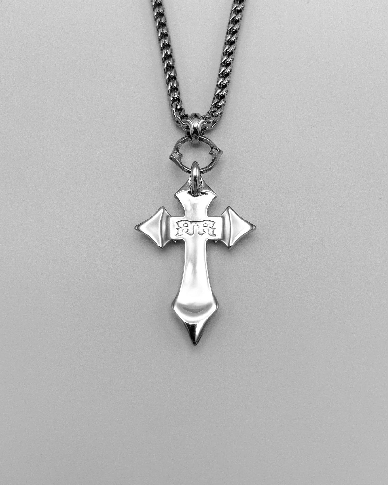 ETERNAL DUAL CROSS NECKLACE