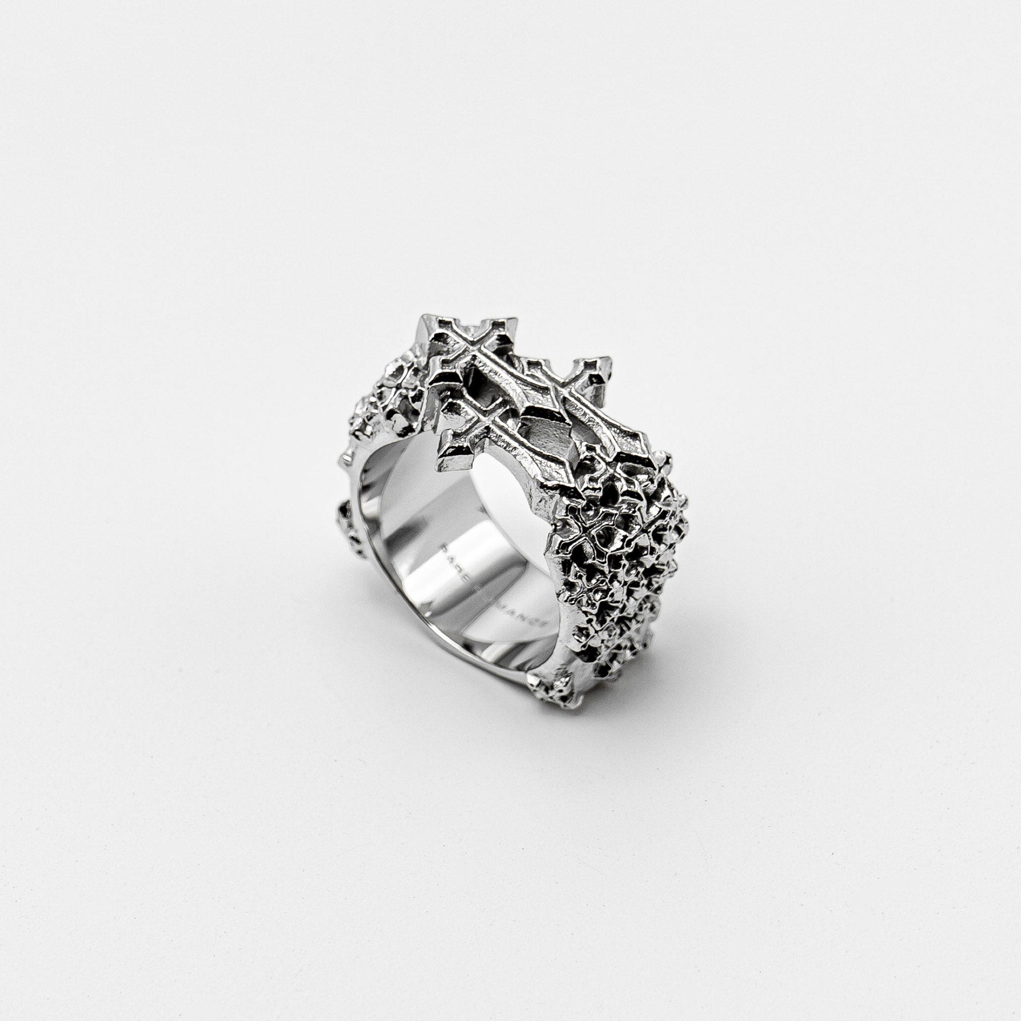 GRAVEYARD CROSS RING
