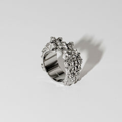 GRAVEYARD CROSS RING