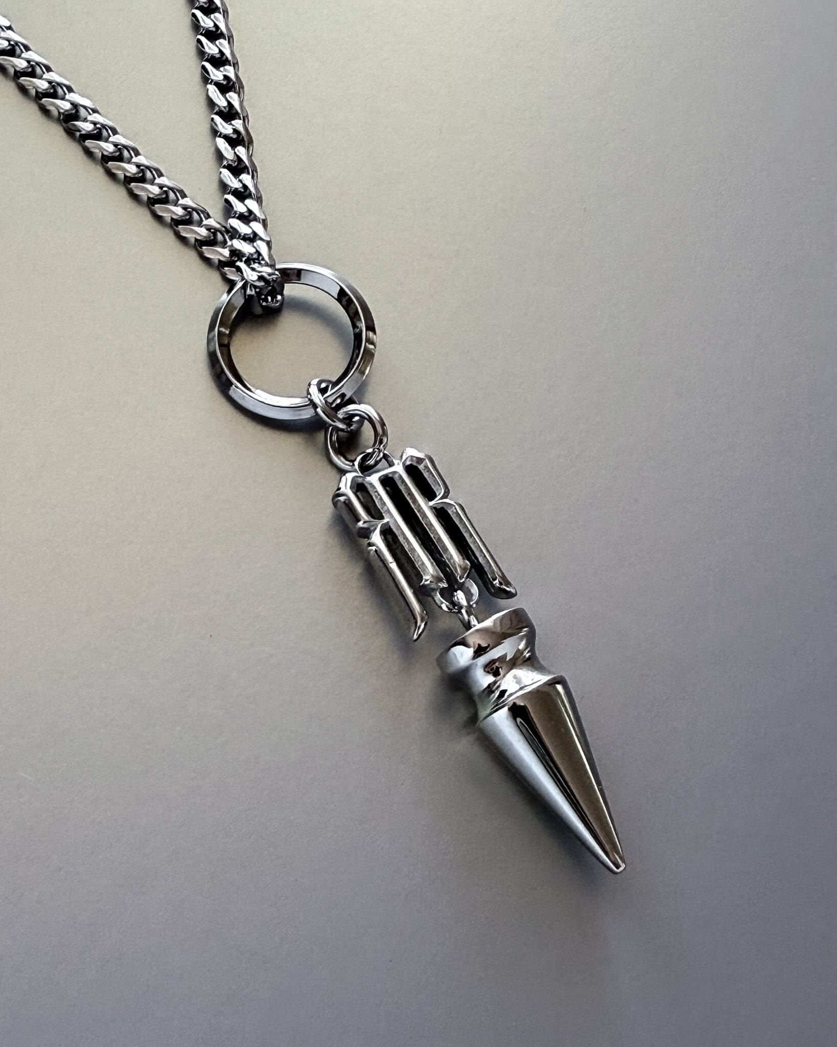 SPIKE DROP NECKLACE