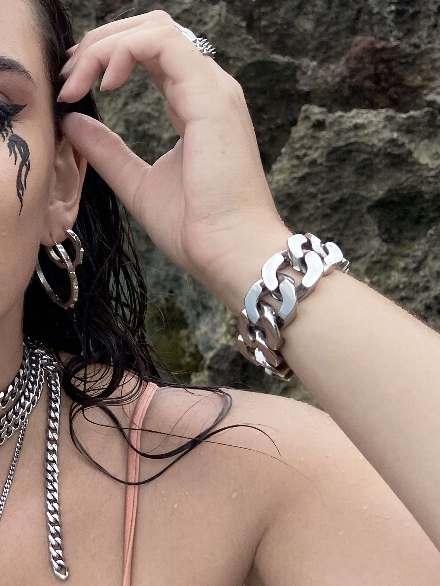 CHUNKY CUBAN BRACELET