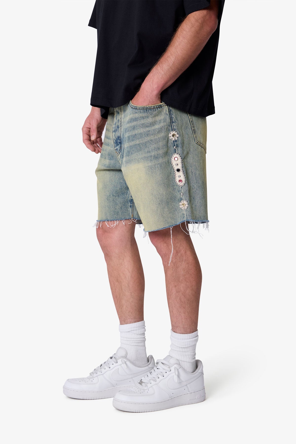 Mojave Denim Shorts - Vintage Blue