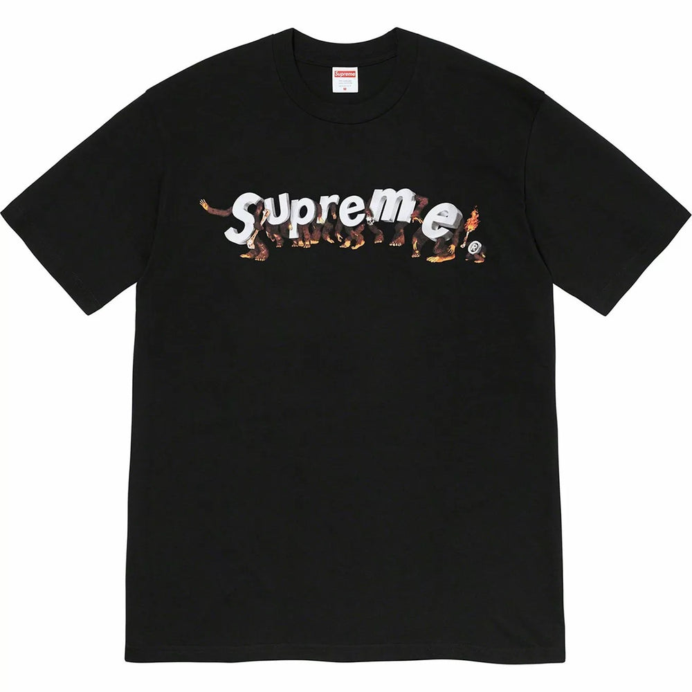Supreme Black / Multi Graphic Tee
