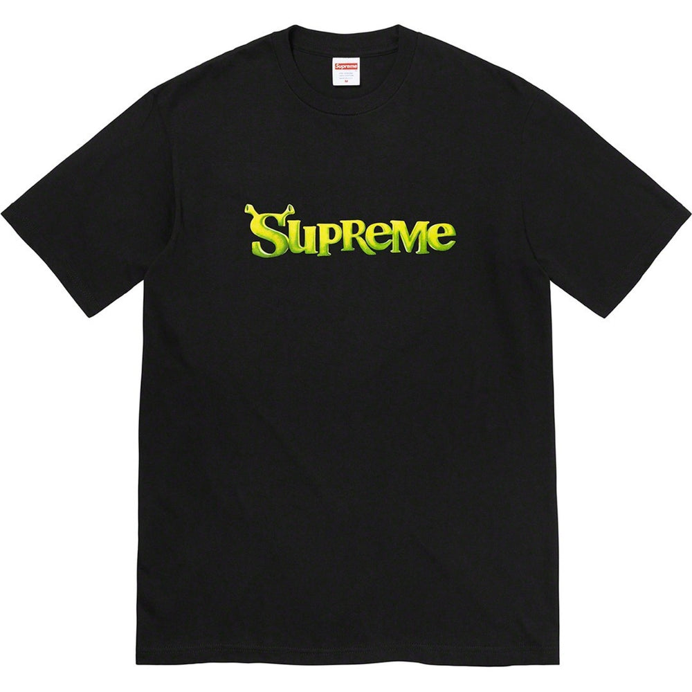 Supreme Shrek Logo Tee – Black / Green