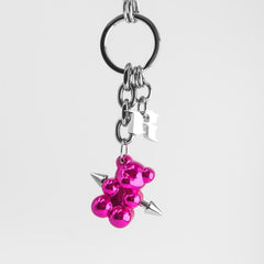 PIERCED GUMMY BEAR KEYCHAIN
