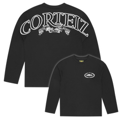 ROYALE HEAVYWEIGHT TEE LS [BLACK]
