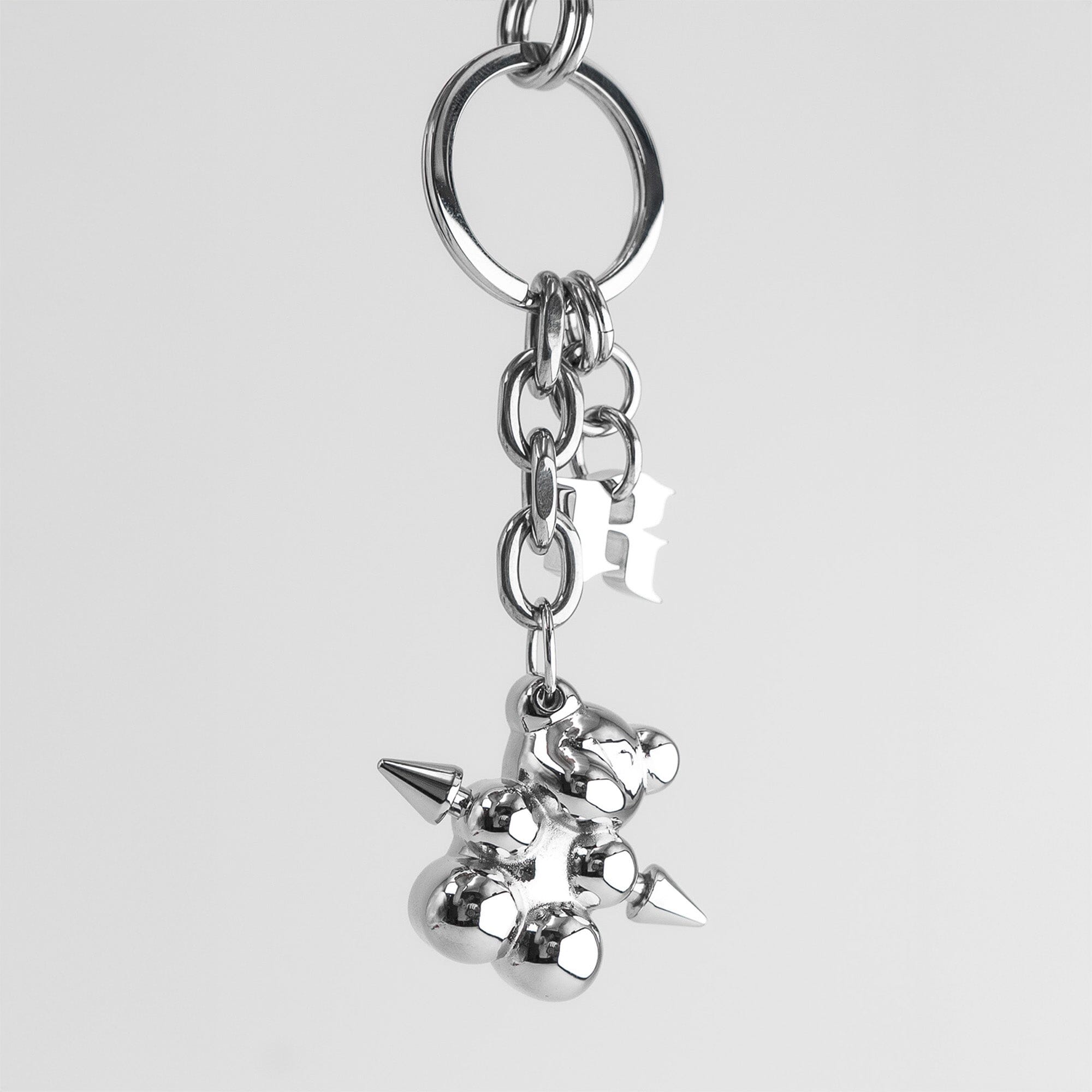 PIERCED GUMMY BEAR KEYCHAIN