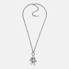 TRIPLE CROSS NECKLACE