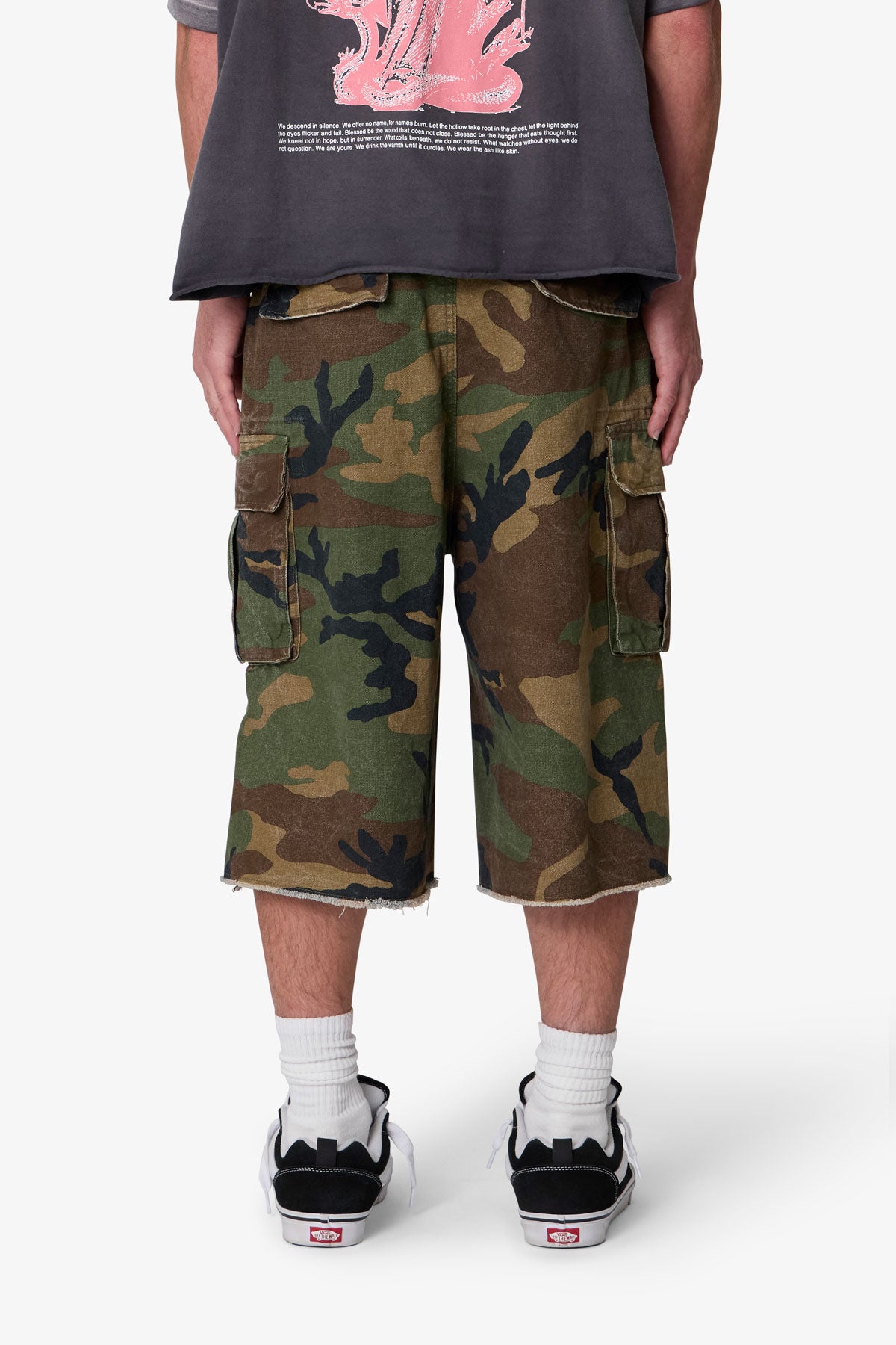 Ultra Baggy Cargo Shorts - Camo