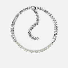 PEARL CUBAN CHAIN