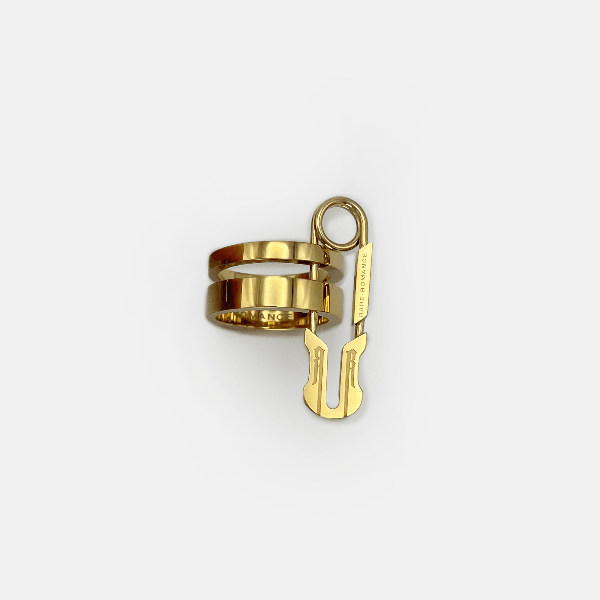 SAFETY PIN RING