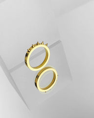 MICRO SPIKE SINGLE BAND RING