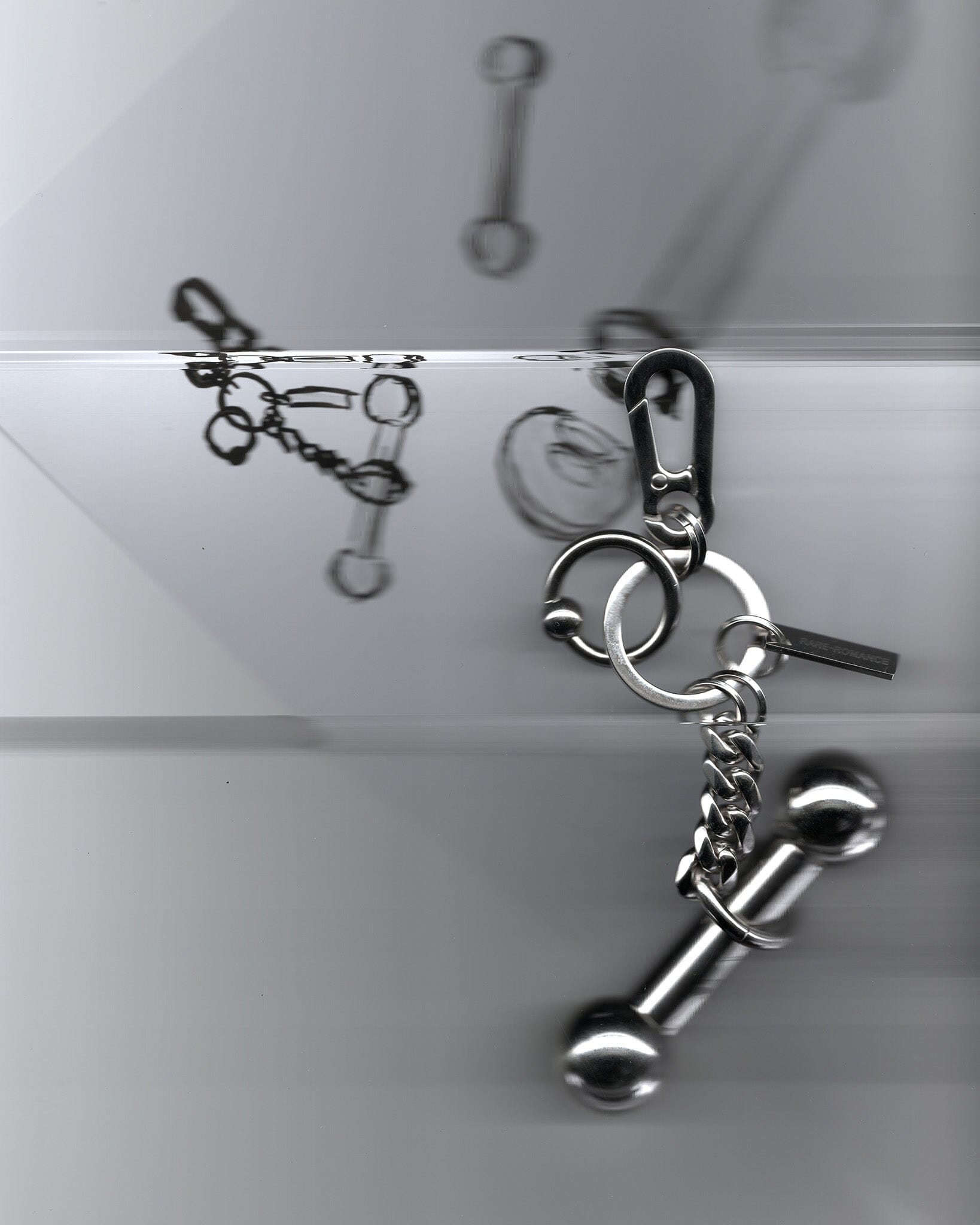 XL BARBELL KEYCHAIN