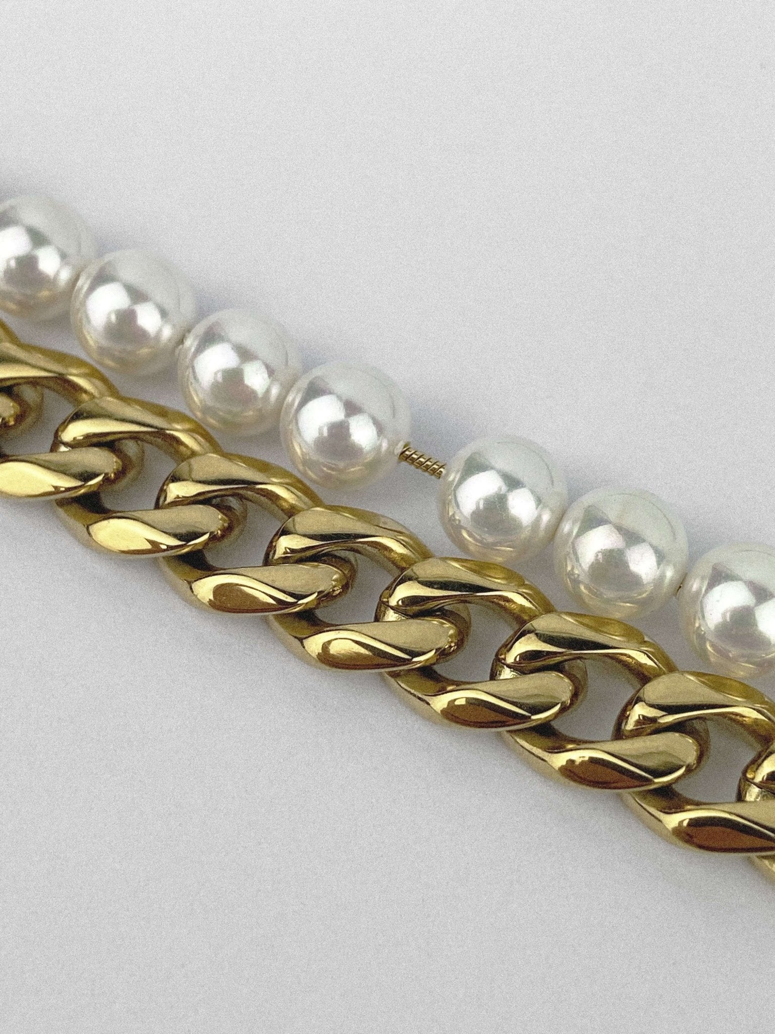 PEARL CUBAN CHAIN