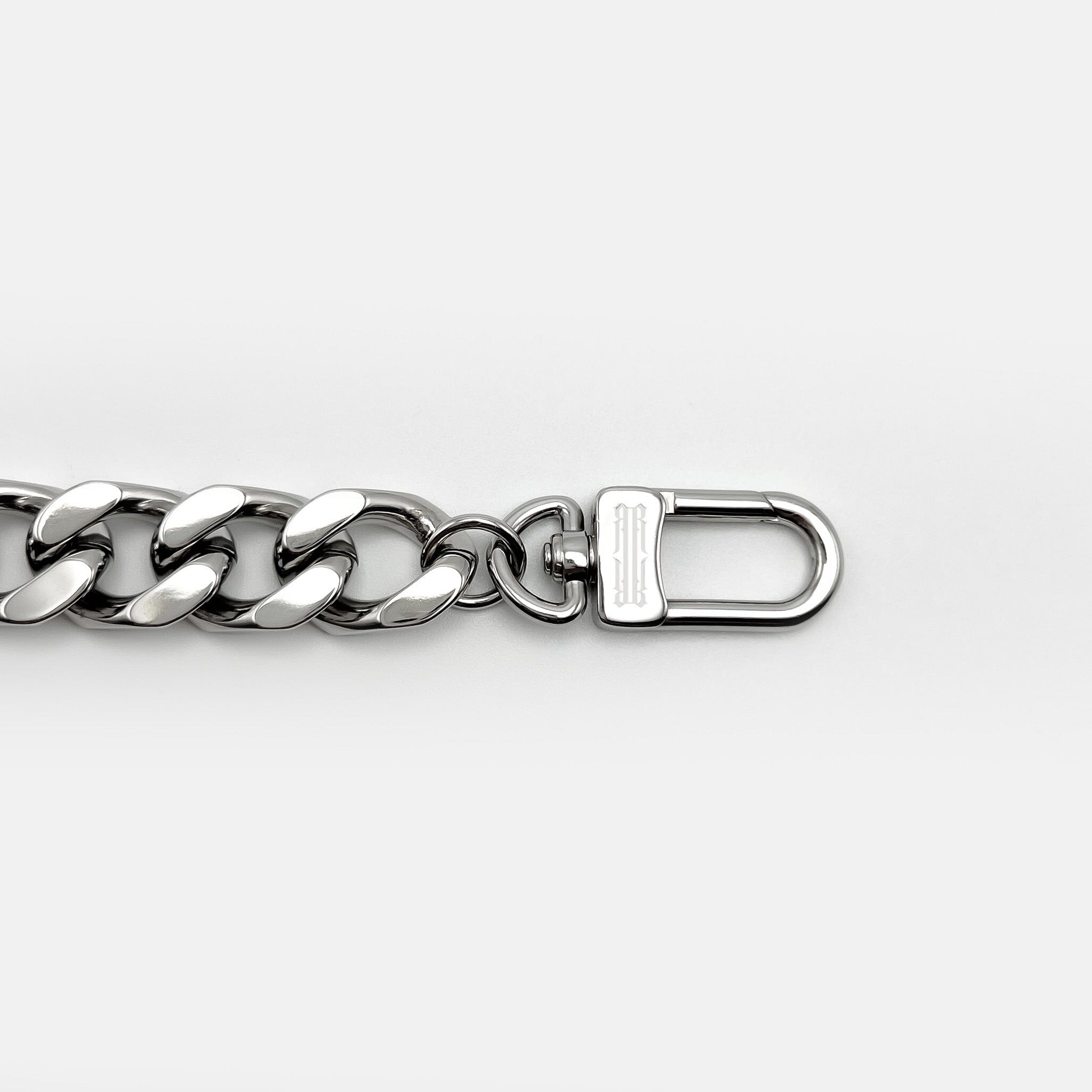 SAFETY PIN CHUNKY CUBAN BRACELET