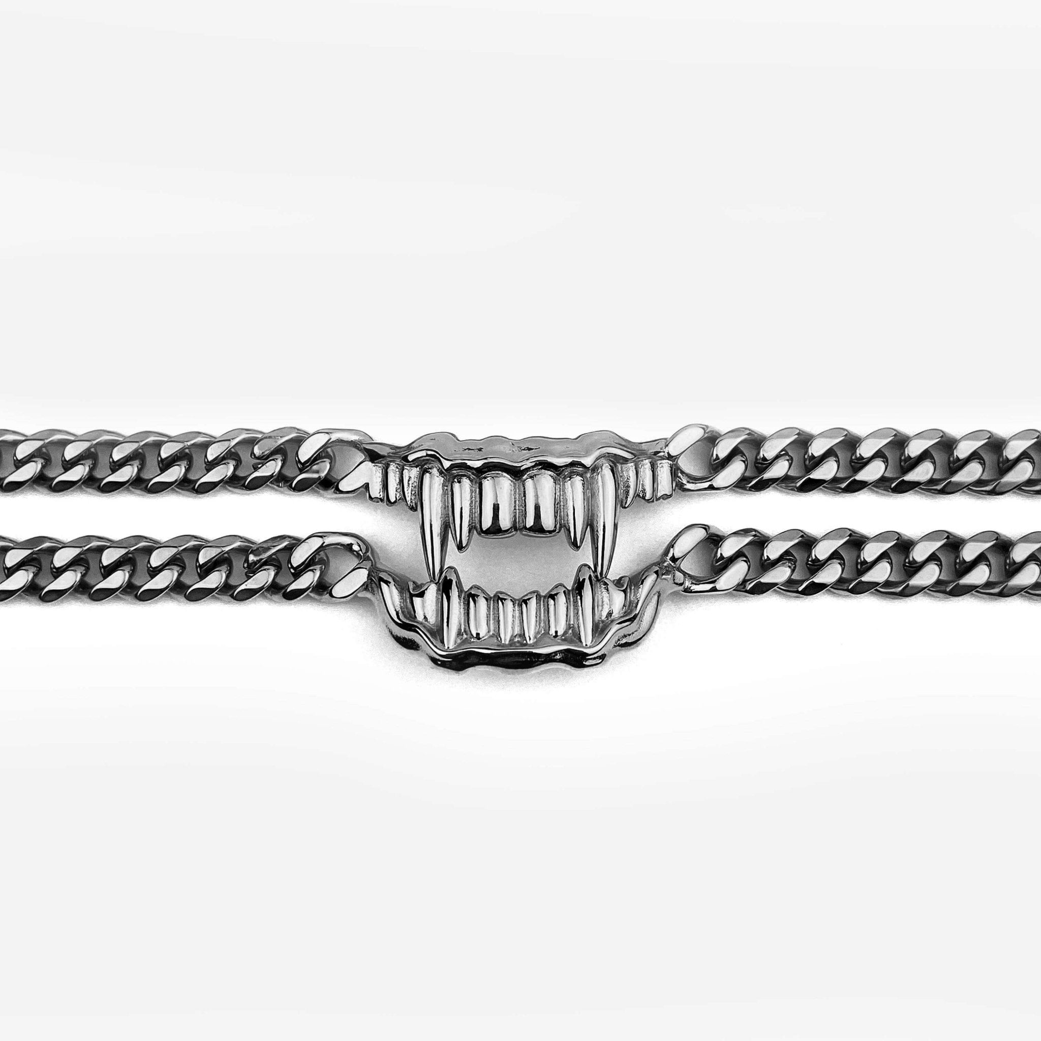 BITE ME DUAL CUBAN CHAIN